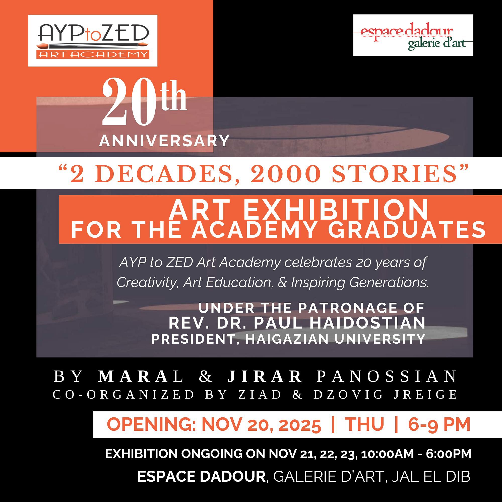 AYP TO ZED ART ACADEMY MARKS 20TH ANNIVERSARY WITH COLLECTIVE EXHIBITION thumbnail
