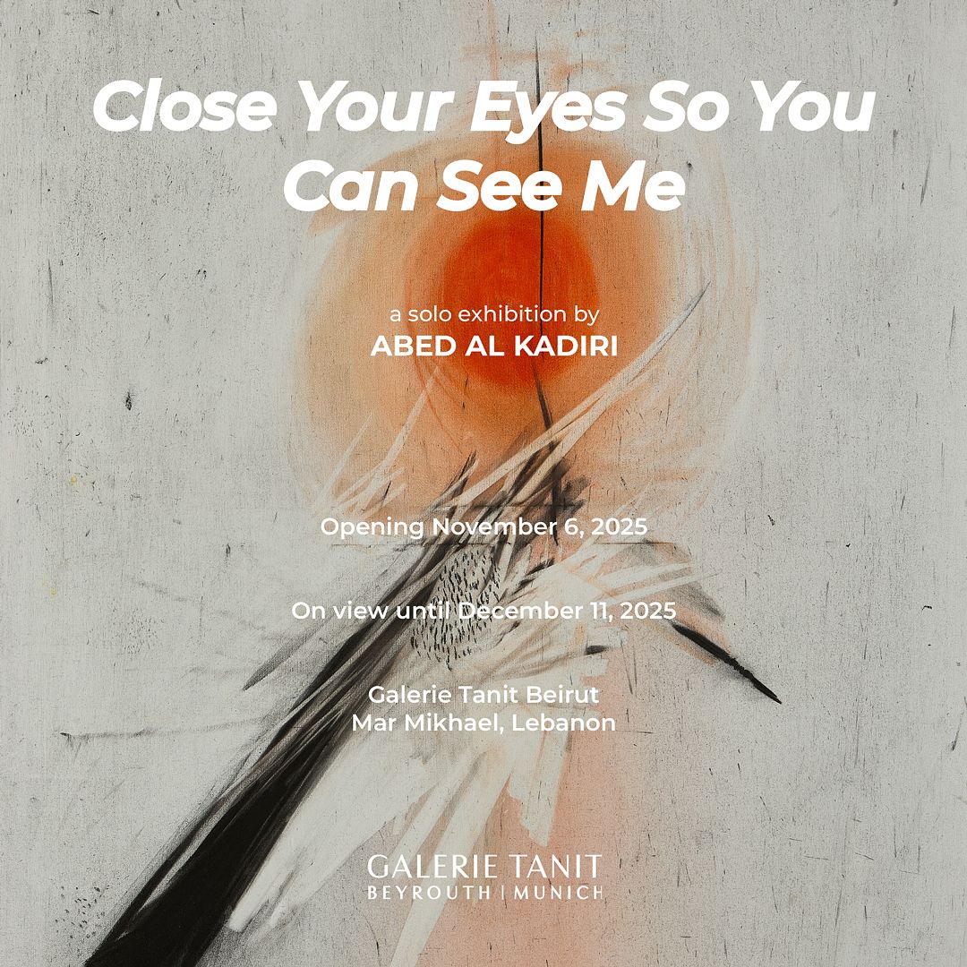 ABED AL KADIRI, CLOSE YOUR EYES SO YOU CAN SEE ME thumbnail