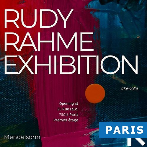 RUDY RAHME EXHIBITION thumbnail