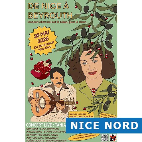 DE NICE À BEYROUTH