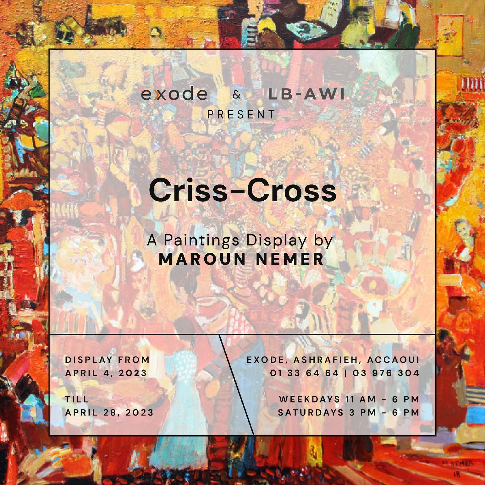 CRISS-CROSS, MAROUN NEMER thumbnail