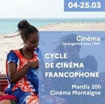 MOIS DE LA FRANCOPHONIE : CYCLE DE CINÉMA FRANCOPHONE thumbnail