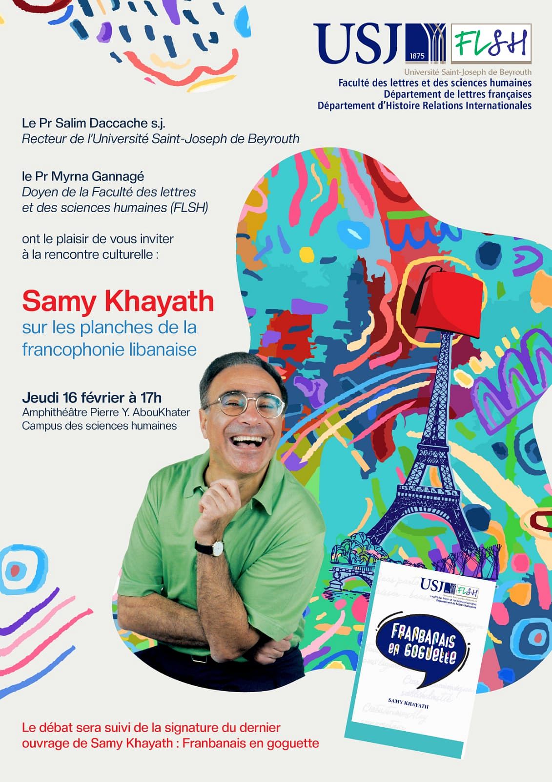 SAMY KHAYAT SUR LES PLANCHES DE LA FRANCOFONIE LIBANAISE thumbnail