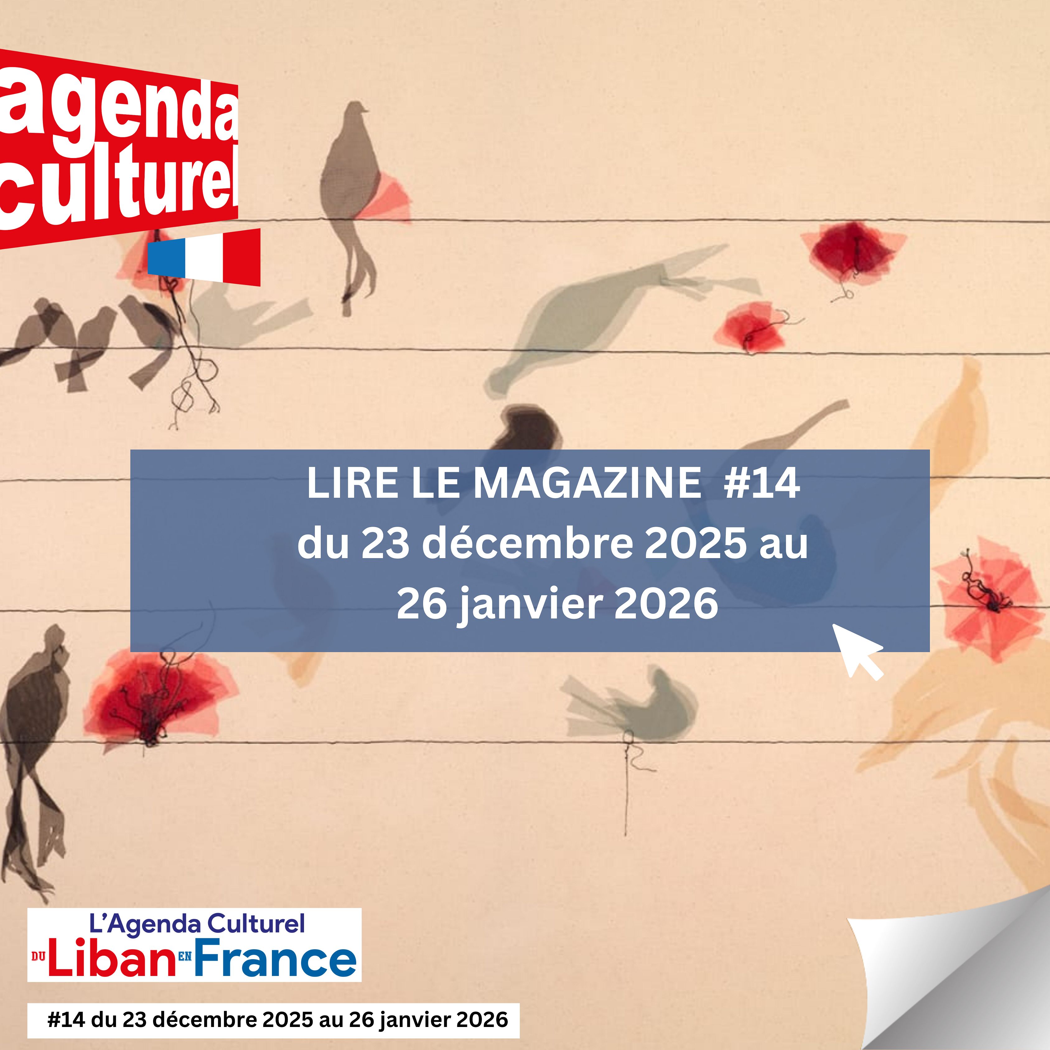 Décourvir l'Agenda Culturel du Liban en France #14