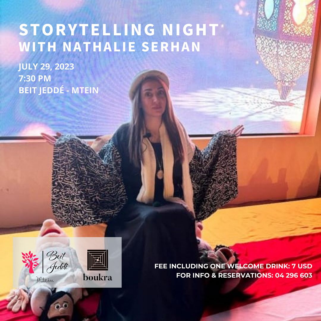 STORYTELLING NIGHT WITH NATHALIE SERHAN thumbnail