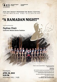 A RAMADAN NIGHT PERFORMED BY FAYHAA CHOIR thumbnail