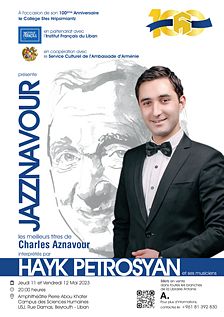 JAZZNAVOUR INTERPRÉTÉ PAR HAYK PETROSYAN thumbnail