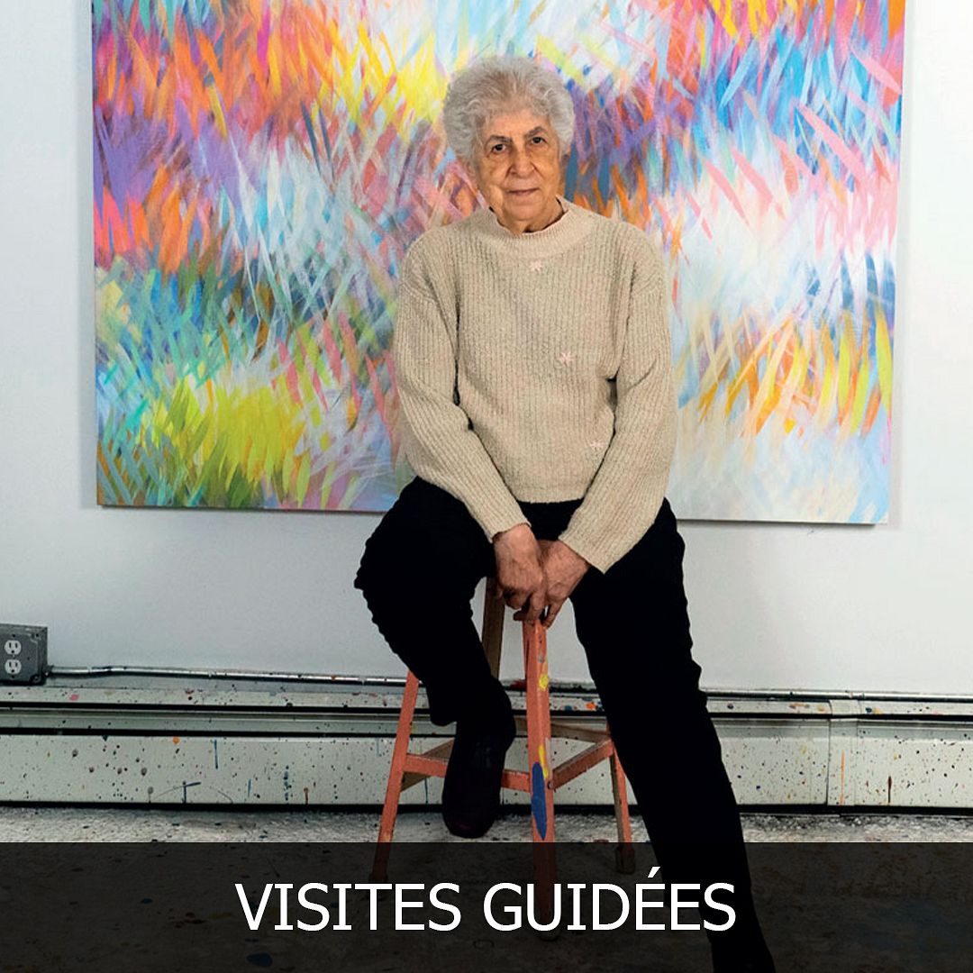 VISITE GUIDÉE #147 : SAMIA HALABY, DE-CODING COLORS 1982 – 2022 thumbnail