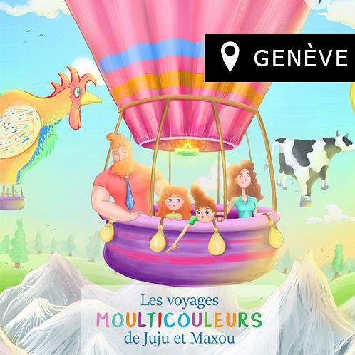 Les voyages moulticouleurs de Juju et Maxou, Éditions Eclectica thumbnail