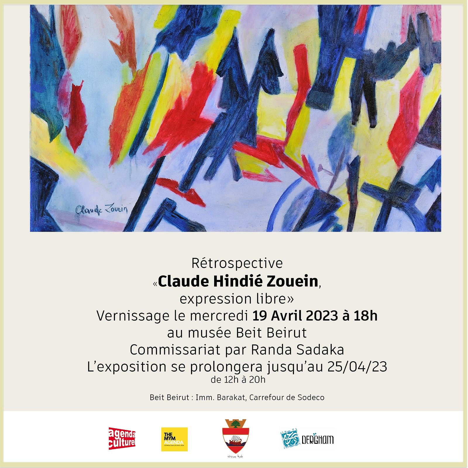 CLAUDE HINDIE ZOUEIN, EXPRESSION LIBRE thumbnail