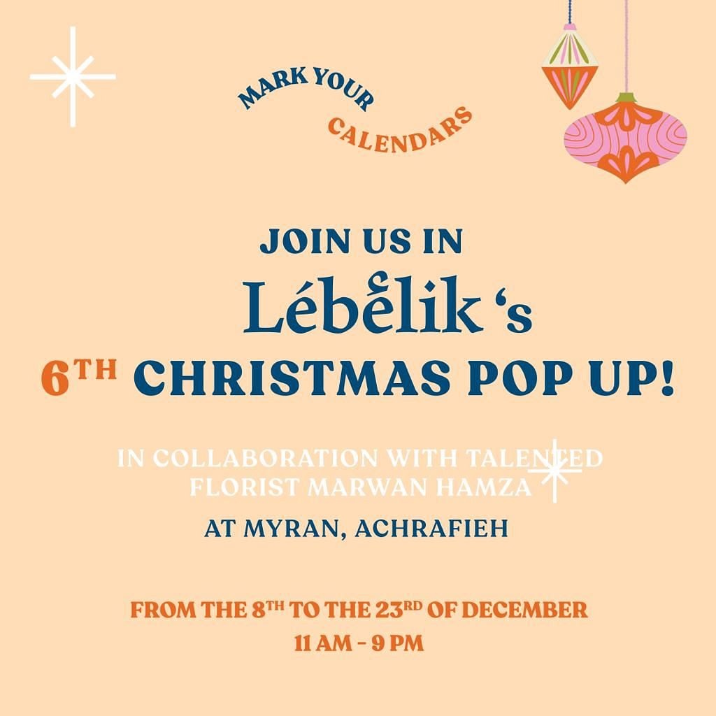 LEBELIK'S 6TH CHRISTMAS POP UP thumbnail