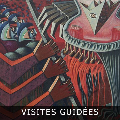 RDV #125 : VISITE GUIDÉE DE LA RETROSPECTIVE 
'AREF EL RAYESS, PAINTINGS, DRAWINGS, COLLAGES, SCULPTURES 1948–2005' thumbnail