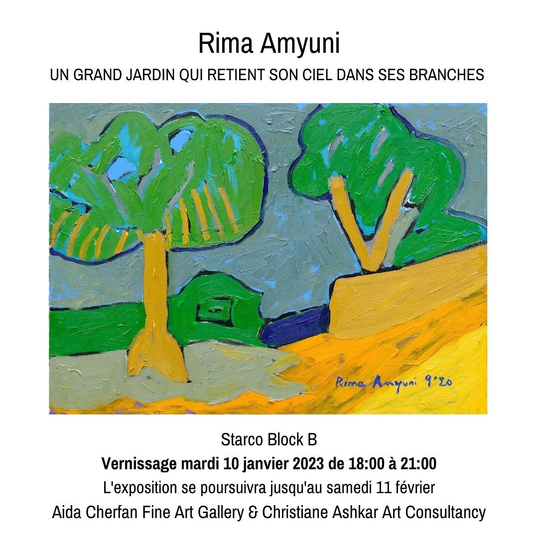 Un grand jardin qui retient son ciel dans ses branches, RIMA AMYUNI thumbnail