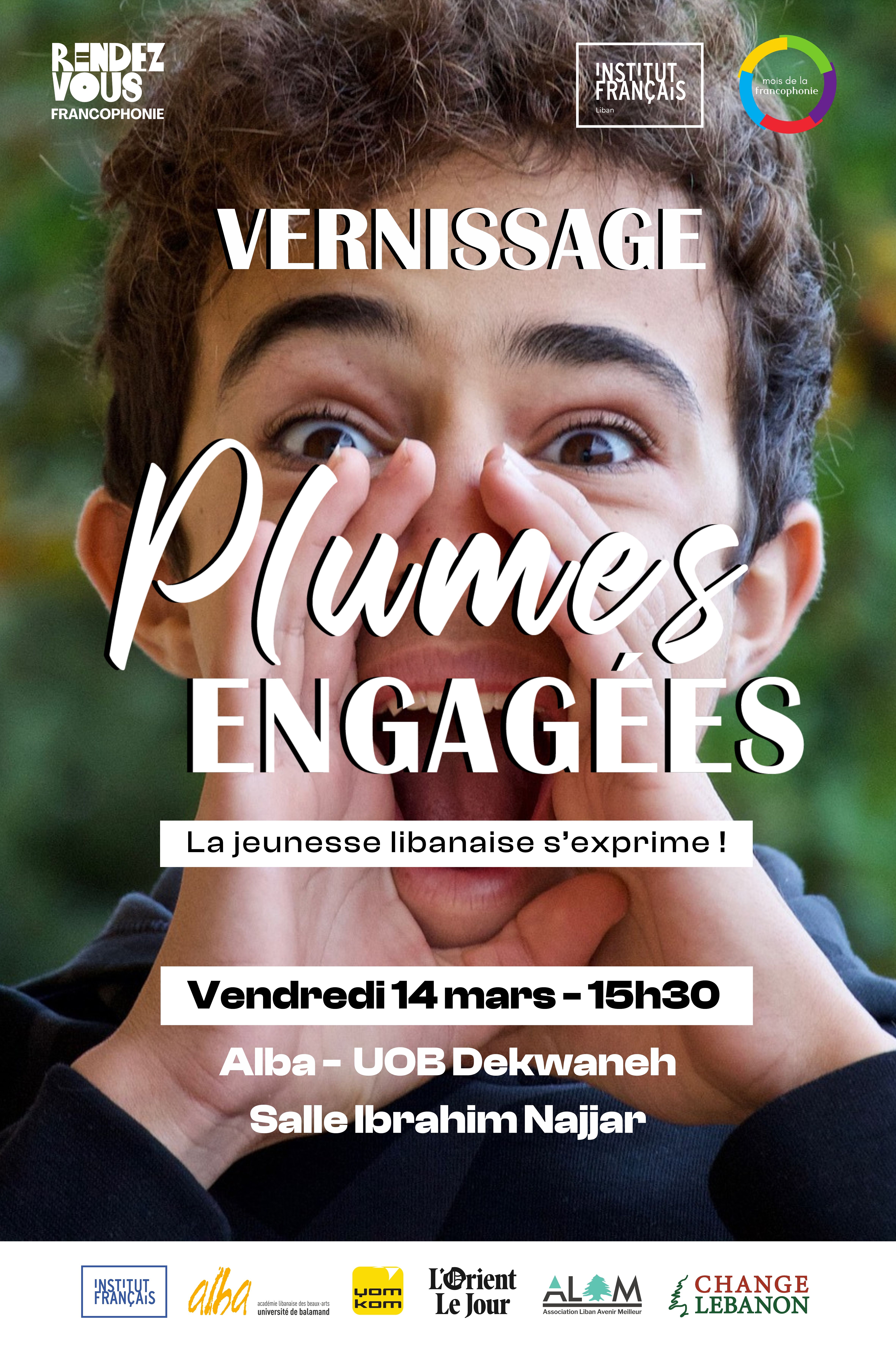 MOIS DE LA FRANCOPHONIE : JEUNES PLUMES ENGAGÉES thumbnail