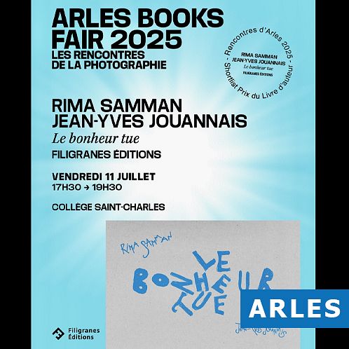 ARLES BOOKS FAIR 2025 : SIGNATURE : LE BONHEUR TUE, RIMA SAMMAN  thumbnail