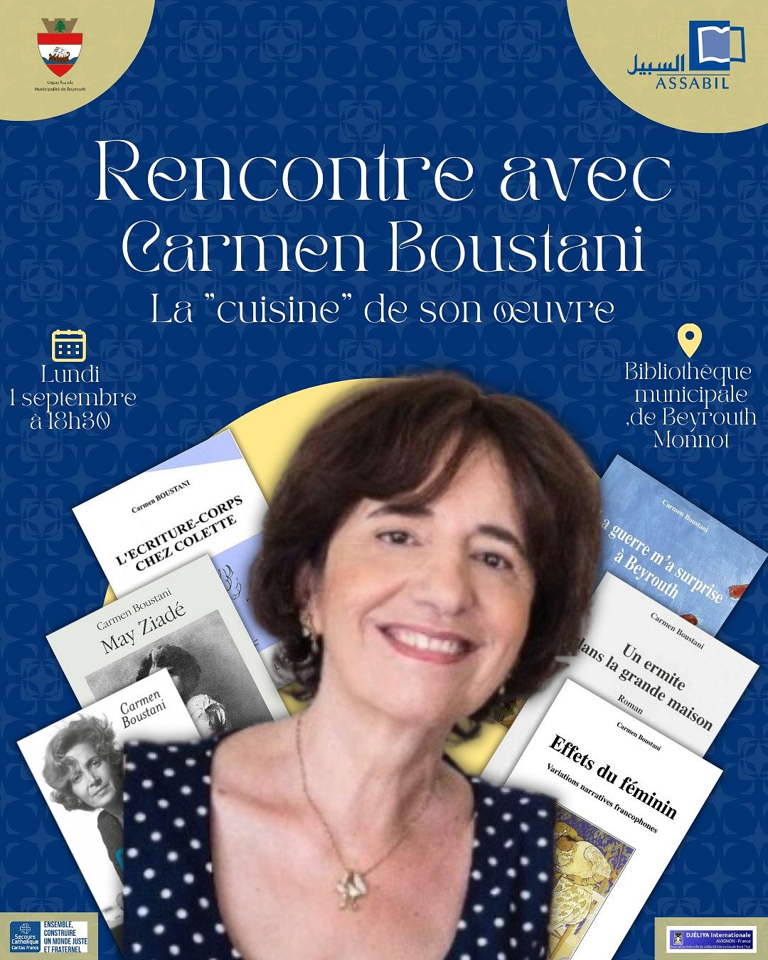 RENCONTRE AVEC CARMEN BOUSTANI : LA CUISINE DE SON OEUVRE thumbnail