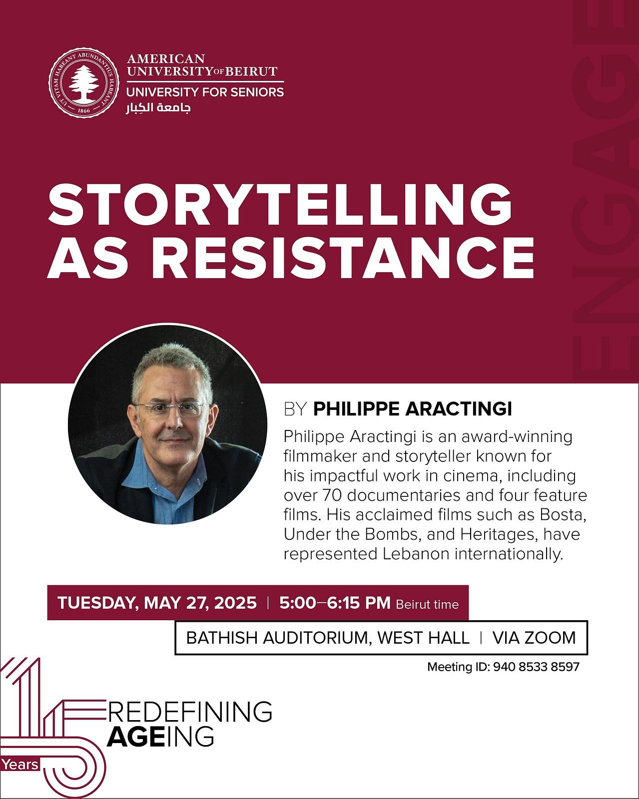 STORYTELLING AS RESISTANCE, PHILIPPE ARACTINGI thumbnail
