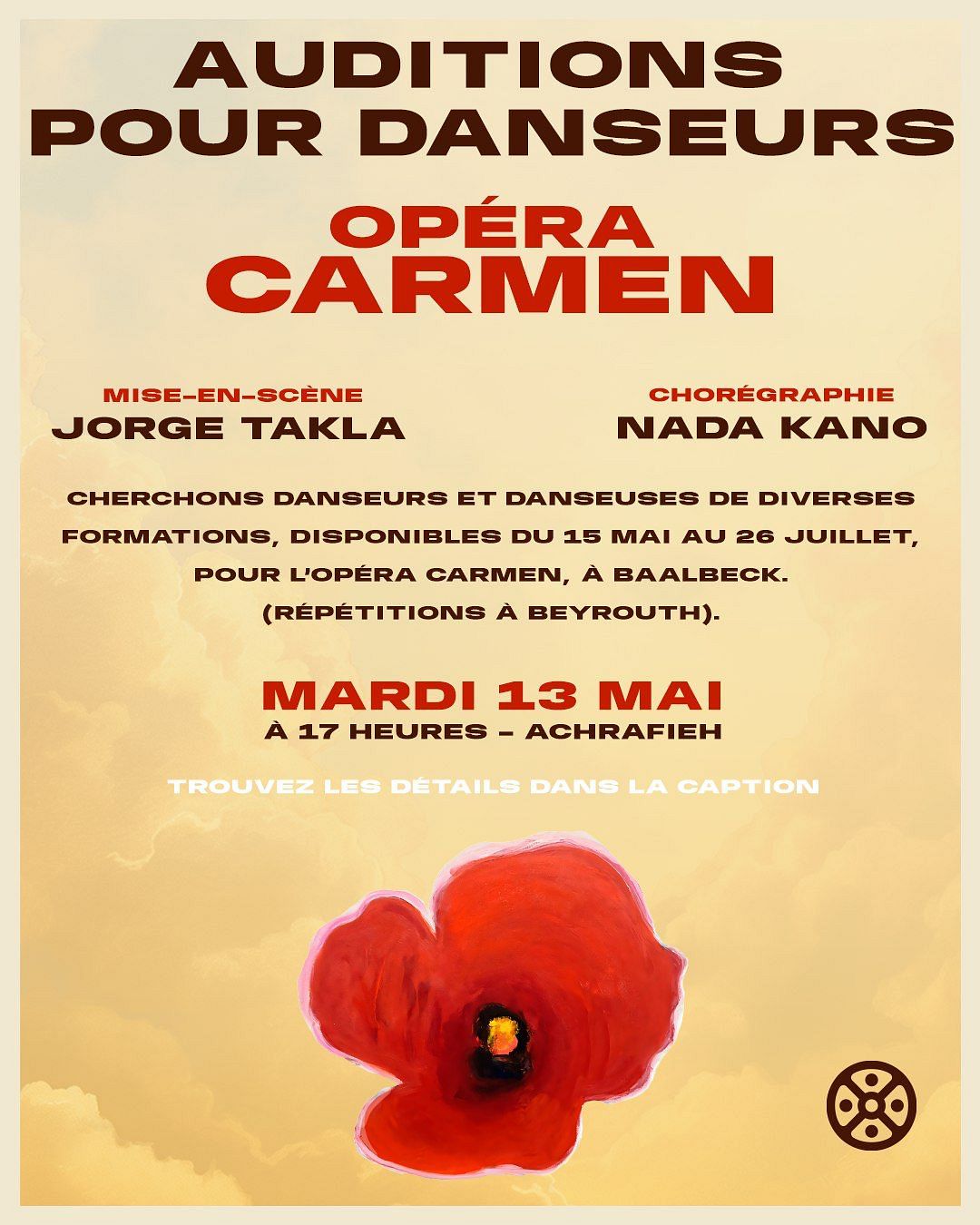 AUDITIONS POUR DANSEURS : OPERA CARMEN thumbnail
