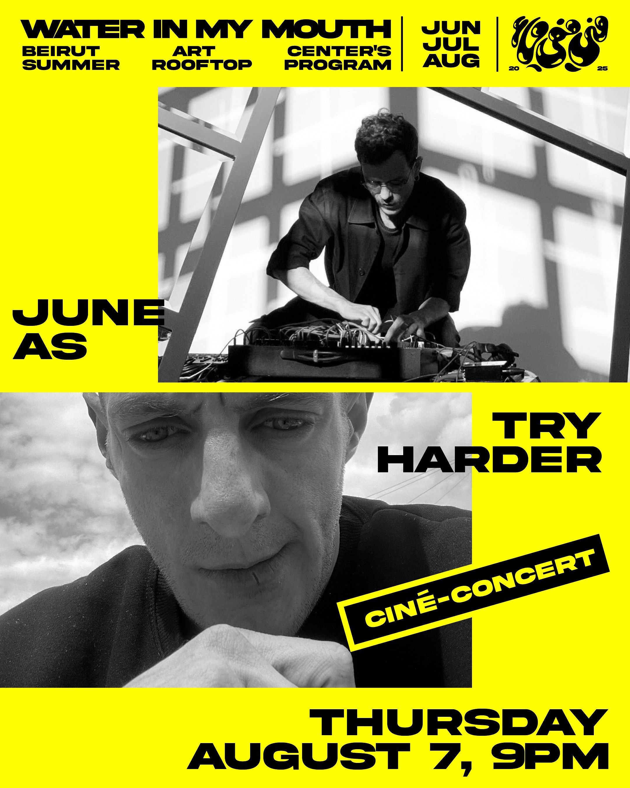 CINÉ-CONCERT WITH JUNE AND TRY HARDER thumbnail