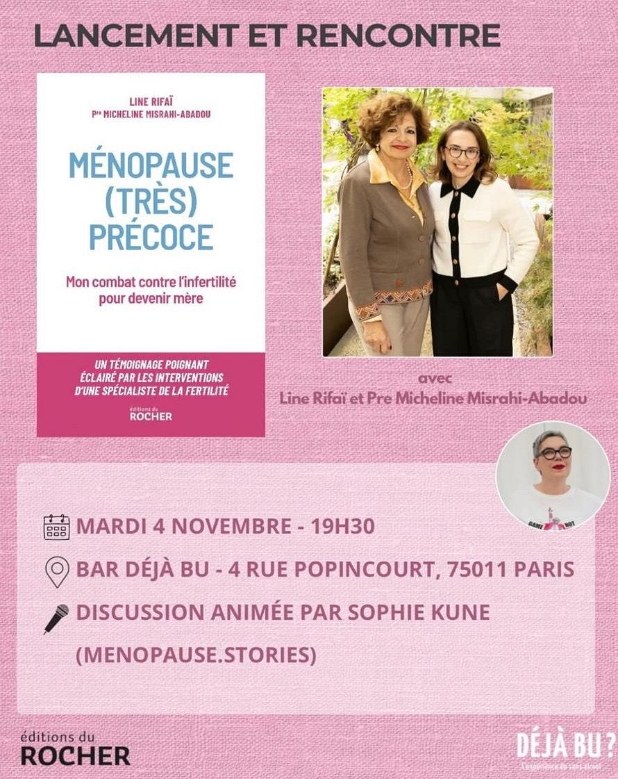 LANCEMENT ET RENCONTRE AVEC LINE RIFAÏ ET PRE MICHELINE MISRAHI-ABADOU thumbnail