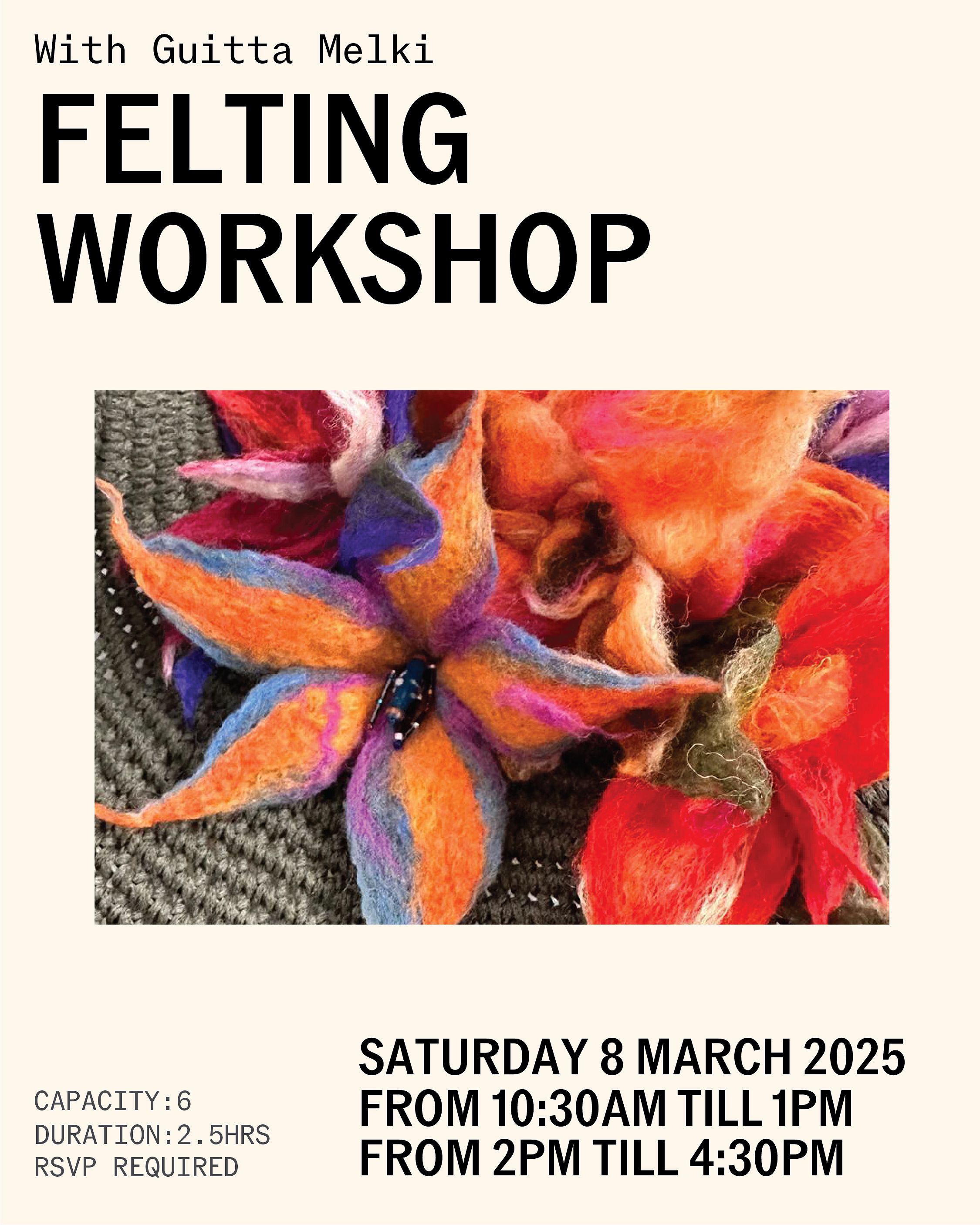 FELTING WORKSHOP thumbnail