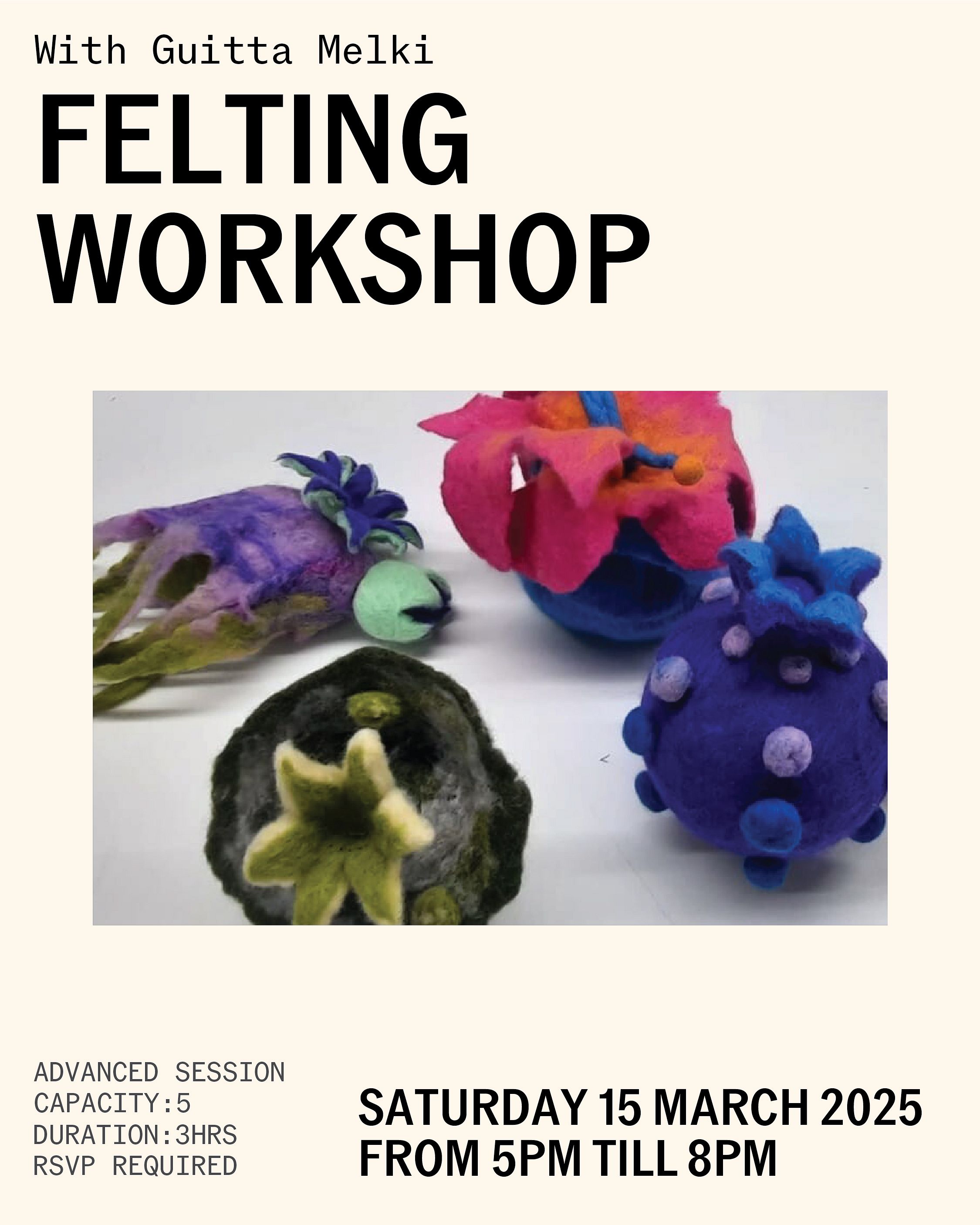 FELTING WORKSHOP thumbnail