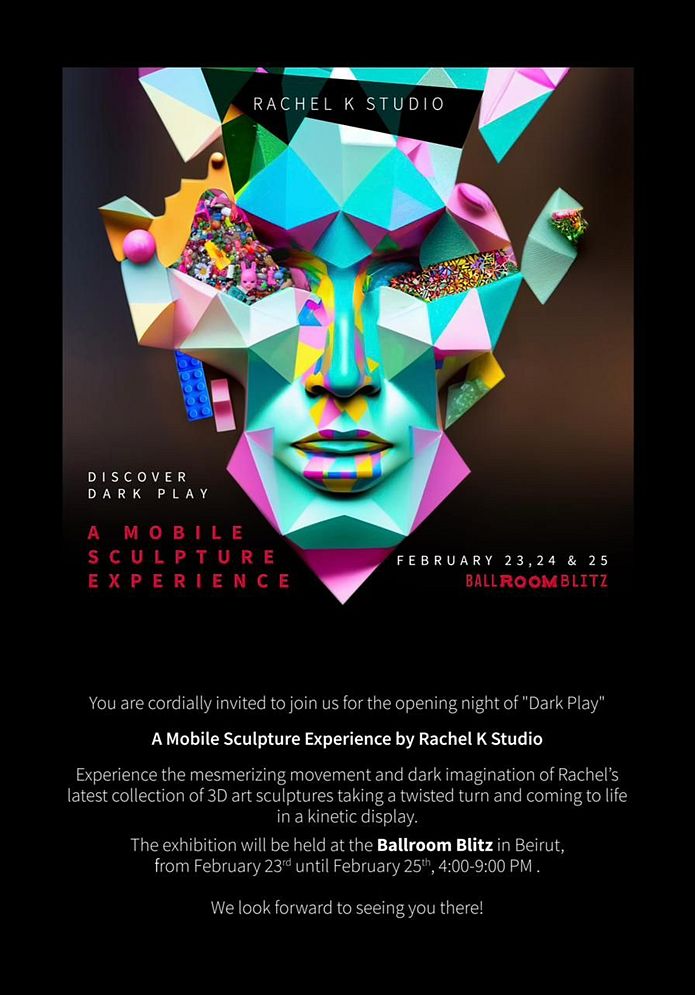 DARK PLAY: A MOBILE SCULPTURE EXPERIENCE BY RACHEL K thumbnail