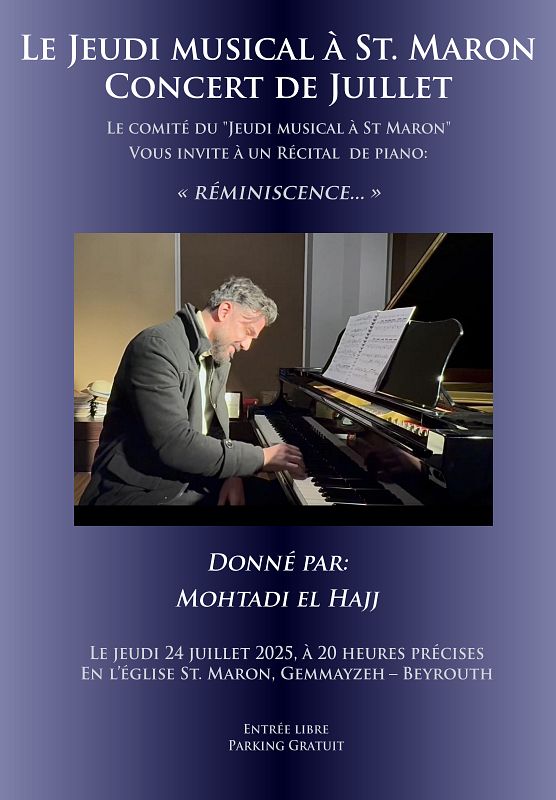 RÉCITAL DE PIANO : RÉMINISCENCE thumbnail