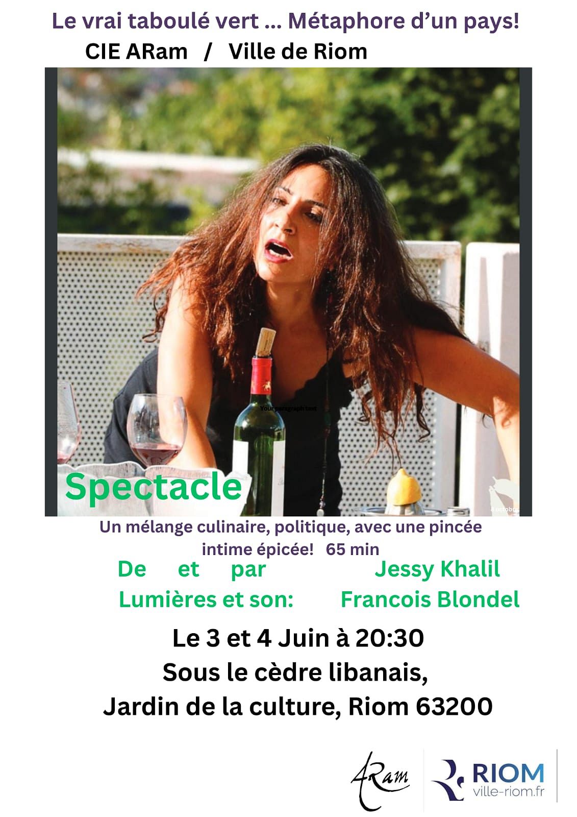LE VRAI TABOULE VERT...METAPHORE D'UN PAYS thumbnail