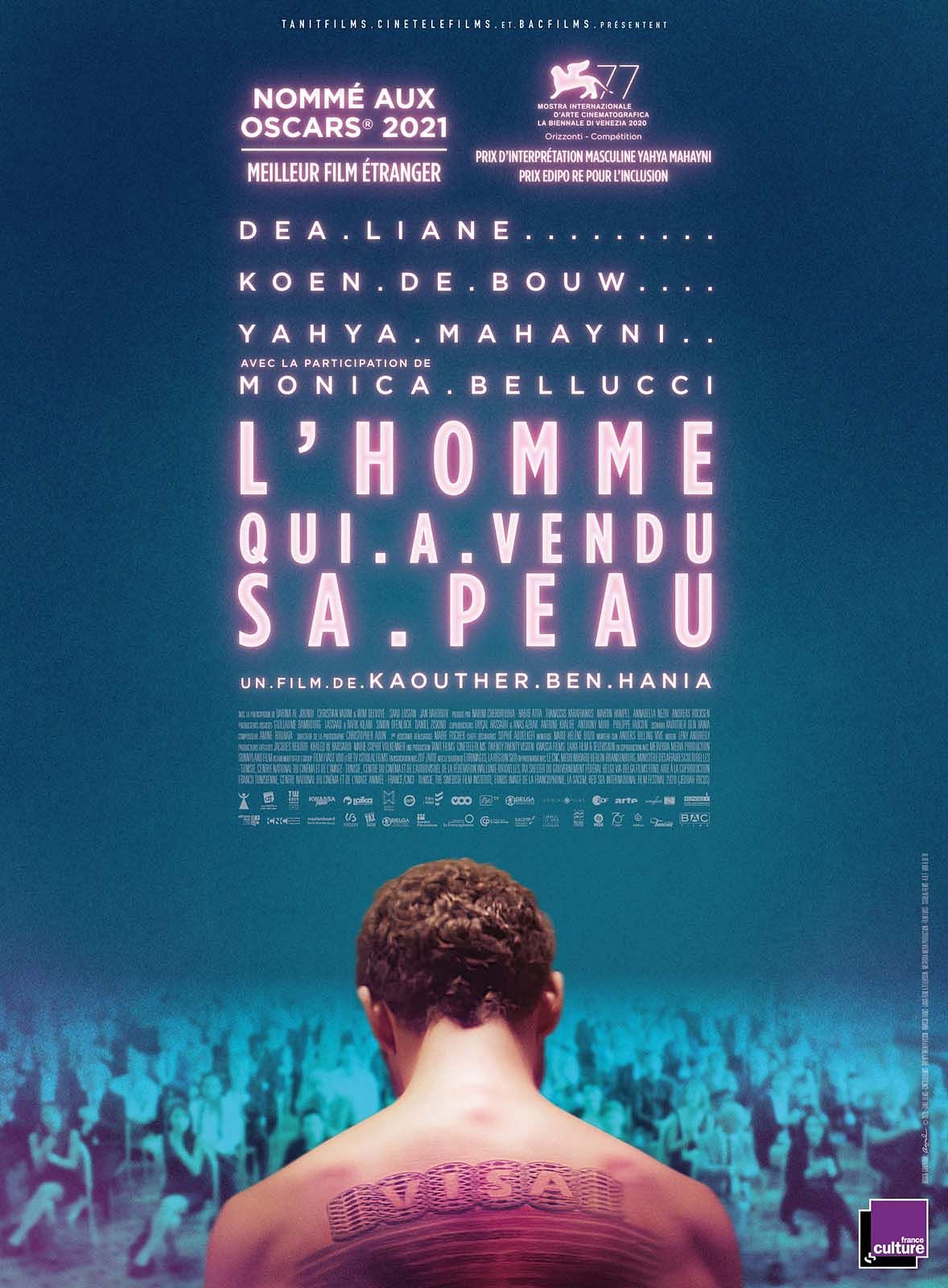 MOIS DE LA FRANCOPHONIE : CYCLE DE CINÉMA FRANCOPHONE : L'HOMME QUI A VENDU SA PEAU thumbnail