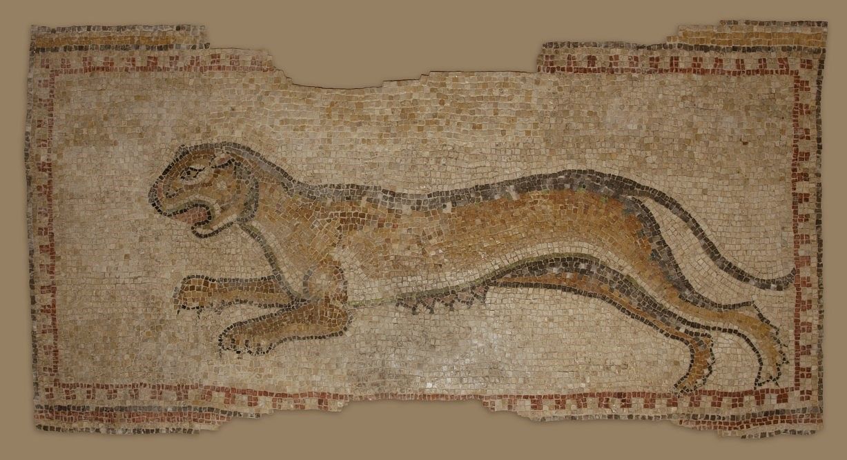 Mosaïque à la lionne thumbnail