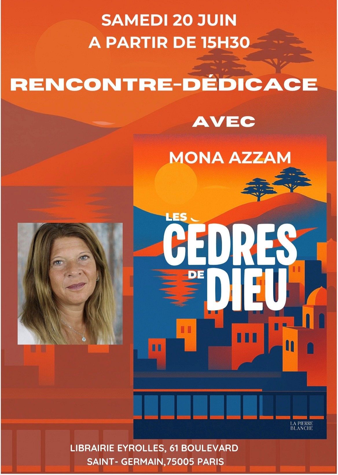LES CÈDRES DE DIEU, MONA AZZAM