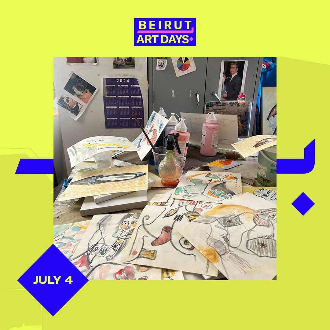 BEIRUT ART DAYS: MEET THE ARTIST MARAL MANISS IN HER STUDIO thumbnail