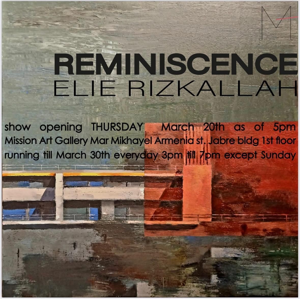 REMINISCENCE, ELIE RIZAKALLAH thumbnail