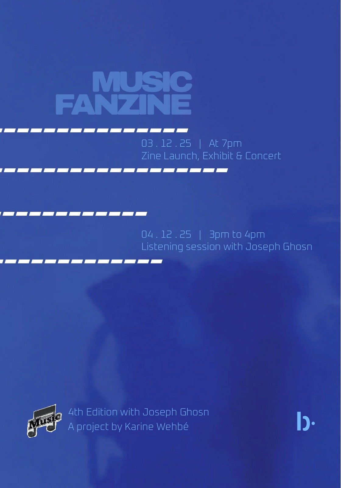 MUSIC FANZINE: 4TH EDITION WITH JOSEPH GHOSN thumbnail