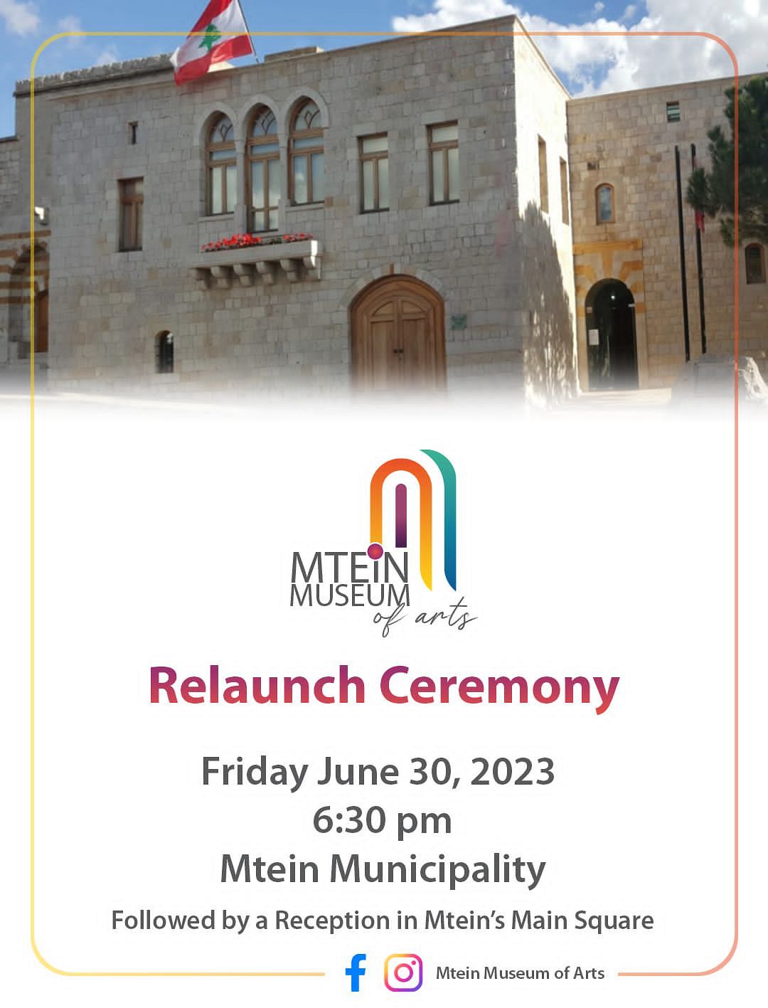 MTEIN MUSEUM OF ARTS RELAUNCH CEREMONY thumbnail