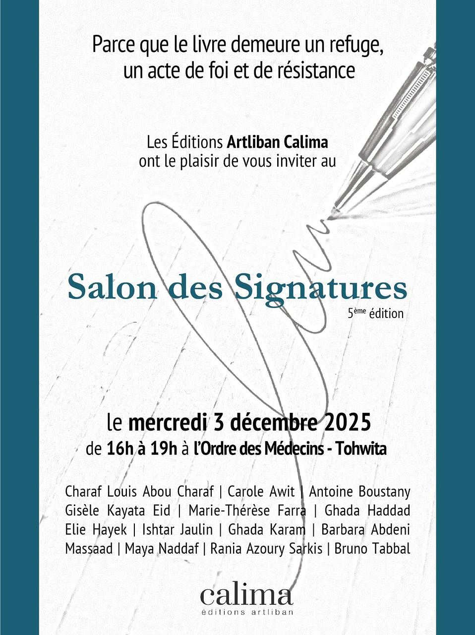 SALON DES SIGNATURES 2025 thumbnail