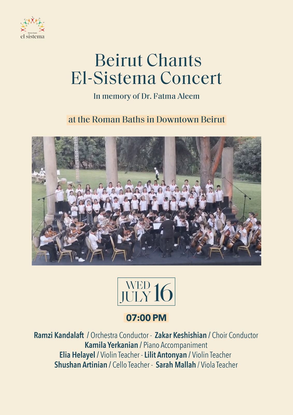BEIRUT CHANTS : EL SISTEMA CONCERT thumbnail