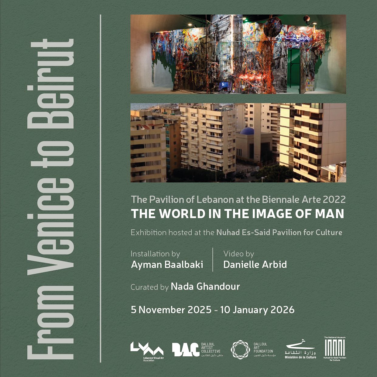 THE WORLD IN THE IMAGE OF MAN, THE LEBANESE PAVILION FROM THE BIENNALE ARTE 2022 thumbnail