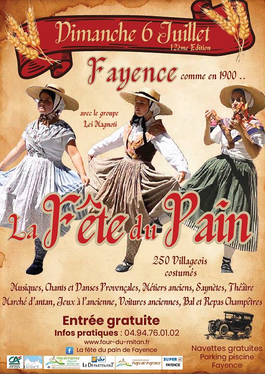 LA FÊTE DU PAIN DE FAYENCE COMME EN 1900 thumbnail
