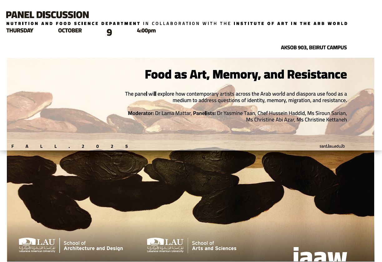 FOOD AS ART, MEMORY AND RESISTANCE thumbnail