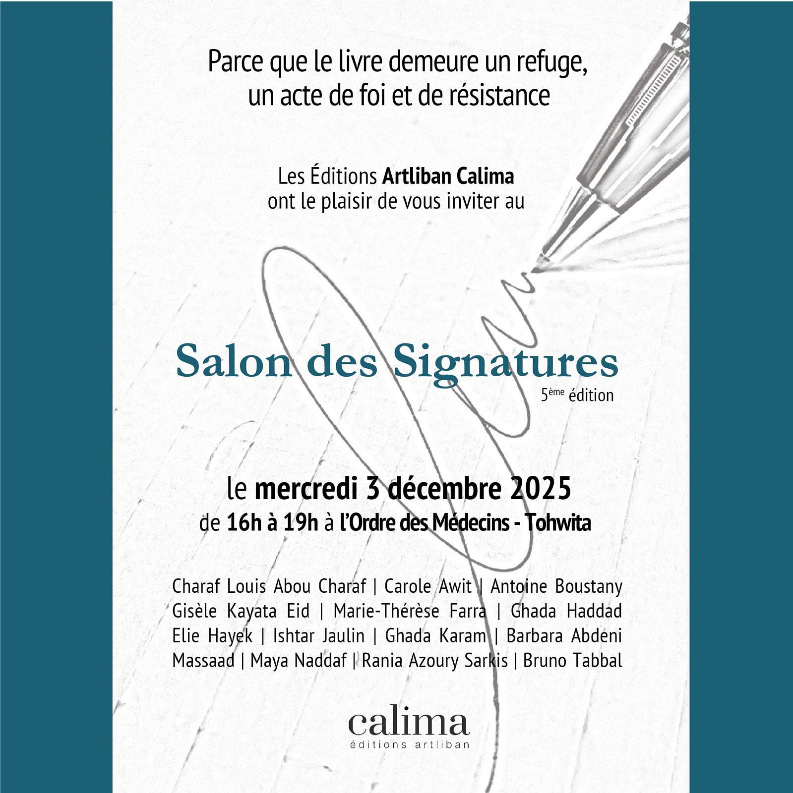 SALON DES SIGNATURES 2025 thumbnail
