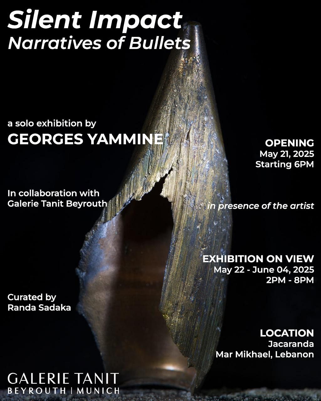SILENT IMPACT : NARRATIVES OF BULLETS, GEORGES YAMMINE thumbnail