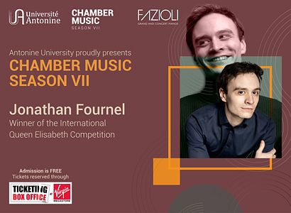 CHAMBER MUSIC SEASON VII : JONATHAN FOURNEL thumbnail