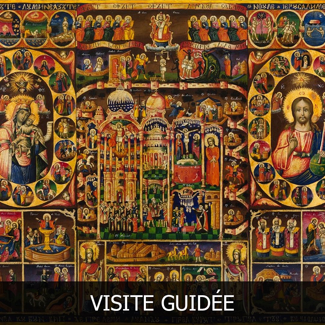 VISITE GUIDÉE #220 : ON EARTH AS IT IS IN HEAVEN: ICONS FROM JERUSALEM thumbnail