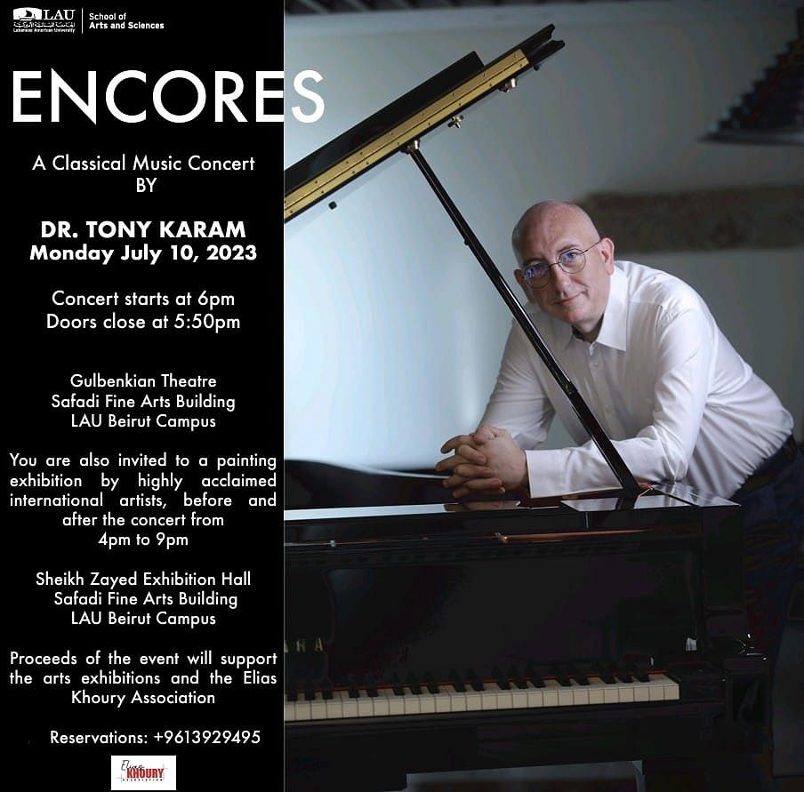 ENCORES, TONY KARAM thumbnail