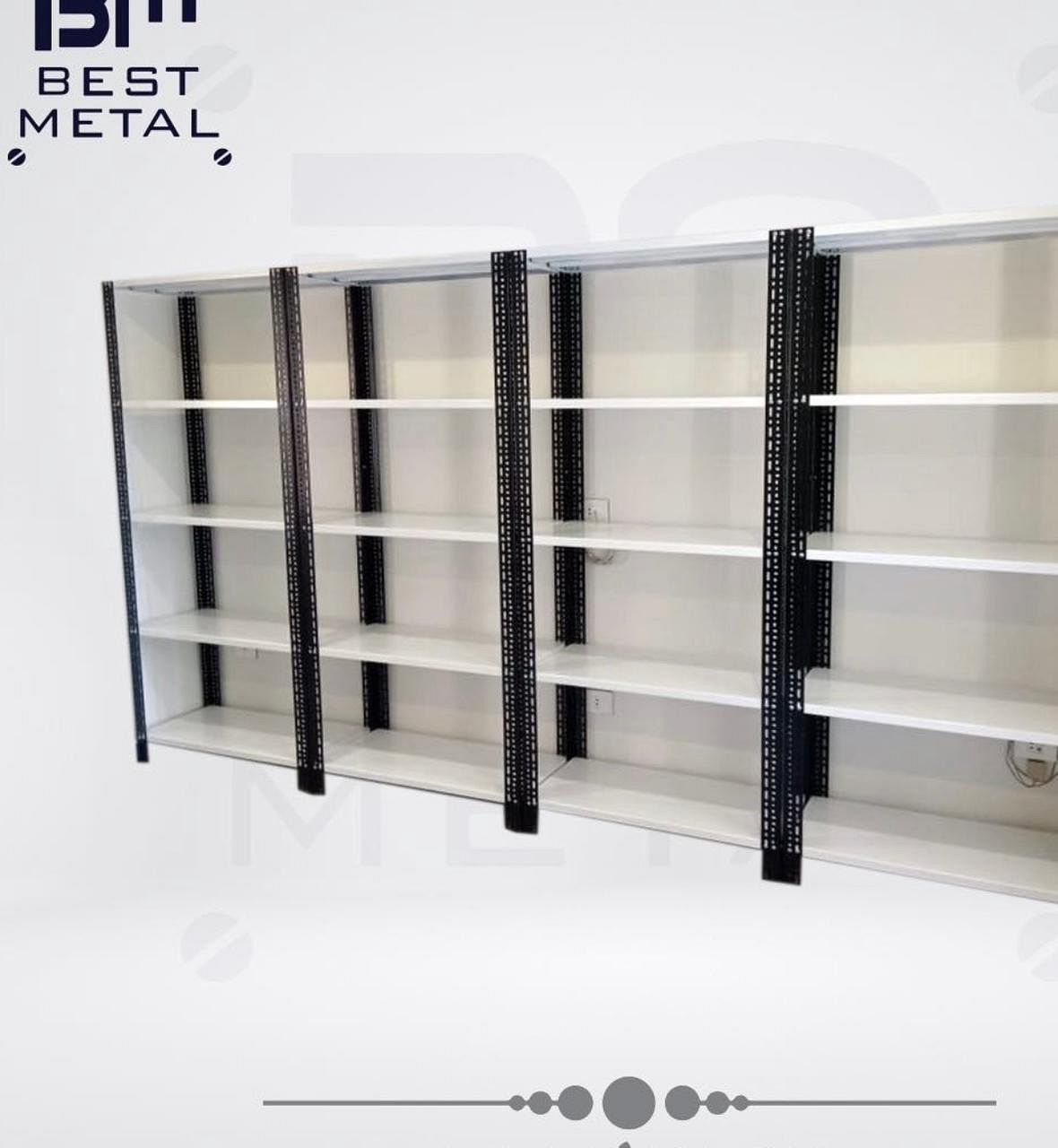 Medium-duty shelves with screws - new