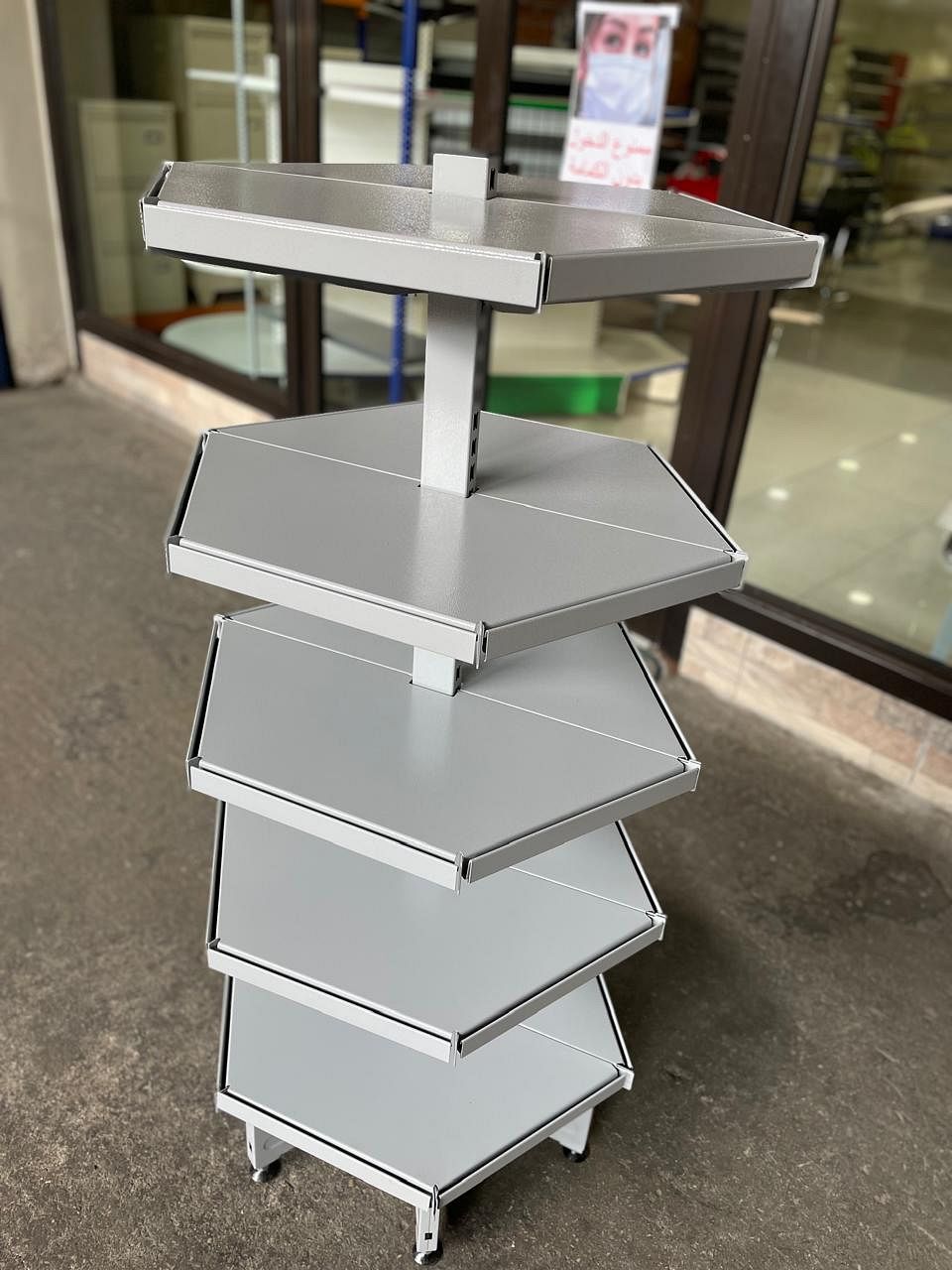 Hexagoned Display Stand - View 2