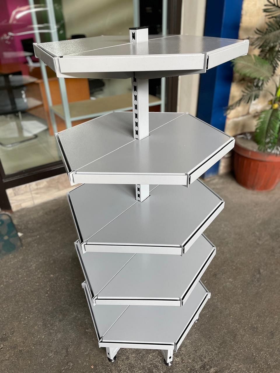 Hexagoned Display Stand - View 3