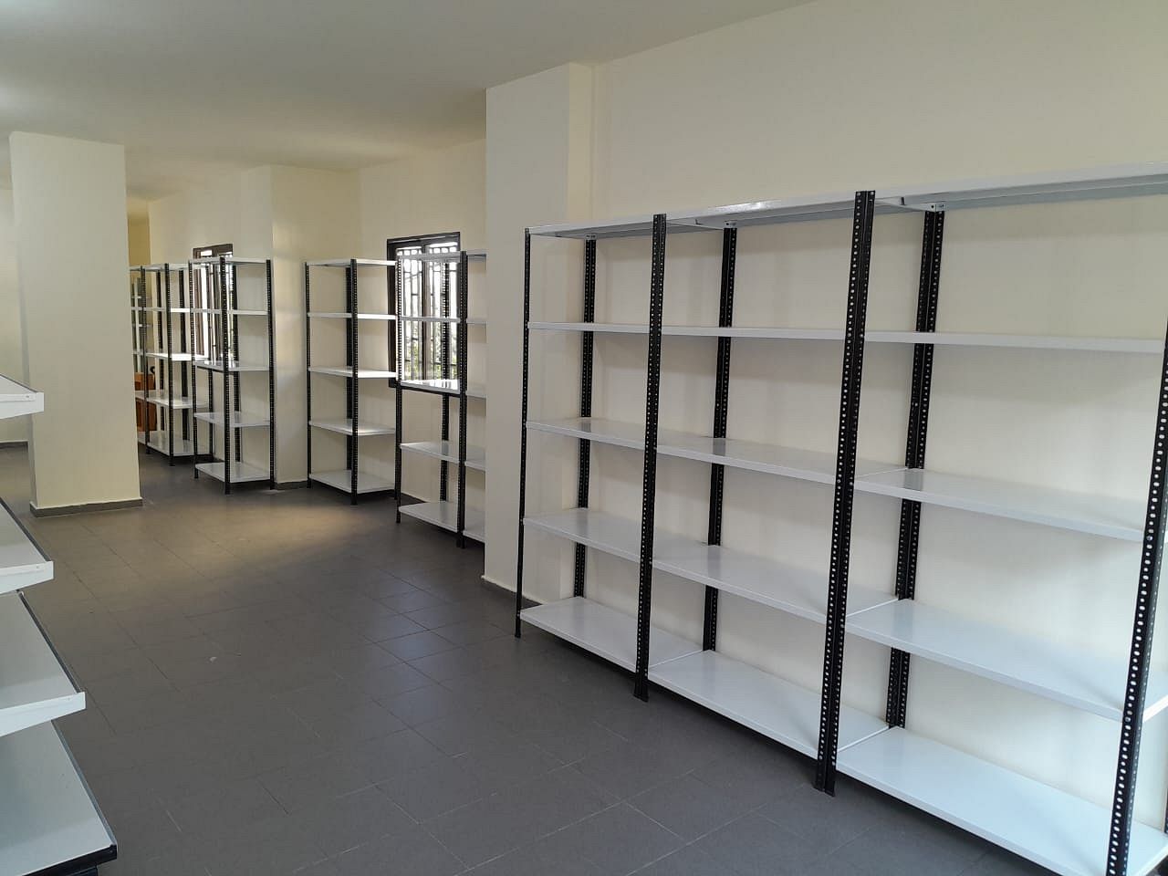 Shelf and corner